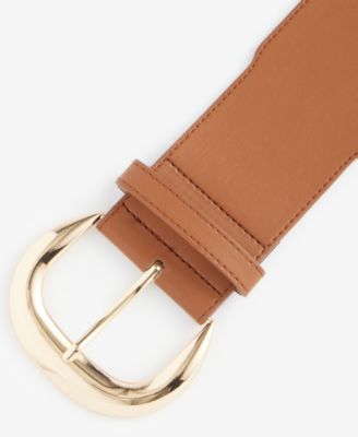 Chunky Buckle Stretch Belt