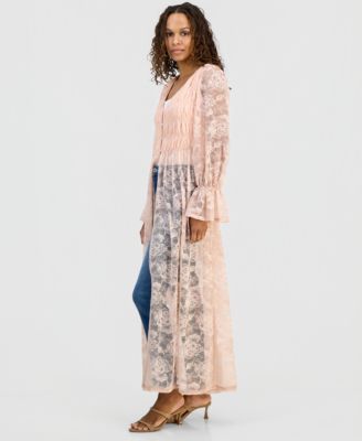 Petite Lace Duster