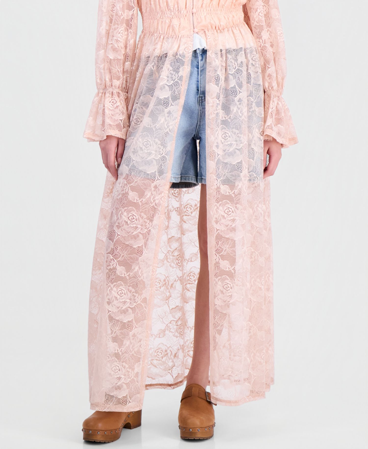 Women's Lace Duster Jacket