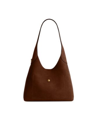 Brooklyn Medium Suede Shoulder Bag 28