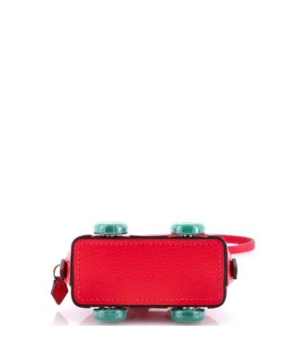 Bolide on Wheels Bag Charm Leather