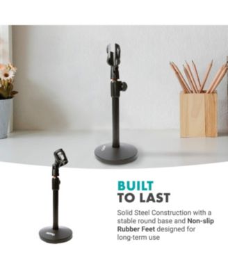TMC-3 Adjustable Tabletop Mic Stand with Mic Clip