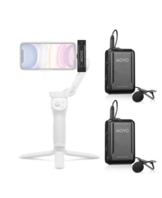 EDGE-DI-DUO Dual Wireless Lavalier Microphone System for iPhone & iPad (Lightning)