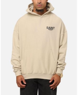 Men's Heavens Boxy Hoodie Stone