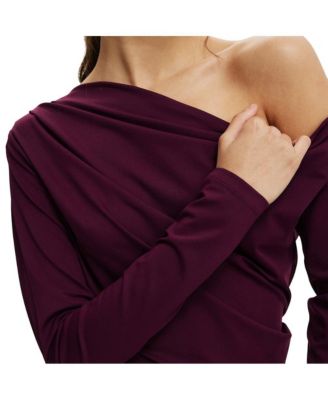 Women's Georgie Off Shoulder Long Sleeve