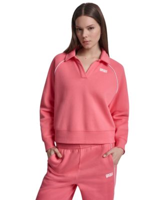 Women's HD Logo Piped Polo Sweatshirt