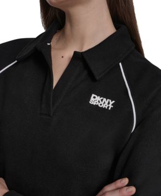Women's HD Logo Piped Polo Sweatshirt