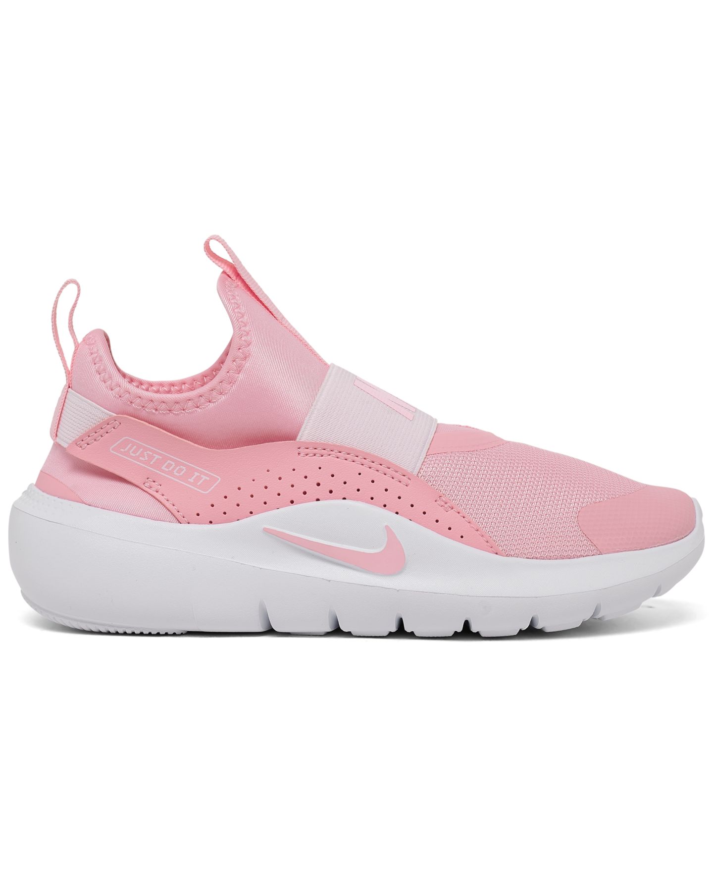 Детские беговые кроссовки-слипоны Nike Flex Runner 4, цвет: Розовый — фото 2