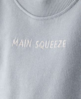 Baby Boys' Main Squeeze Sweatshirt, Bodysuit and Shorts, 3-Piece Set