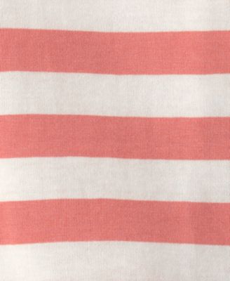 Carter's Baby Boys' Boat Striped T-Shirt and Shortall, 2-Piece Set