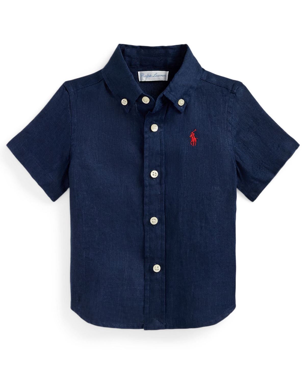 Polo Ralph Lauren Baby Boys' Button-Down Short-Sleeve Shirt