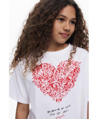 Girls Girls's Short-sleeve heart T-shirt