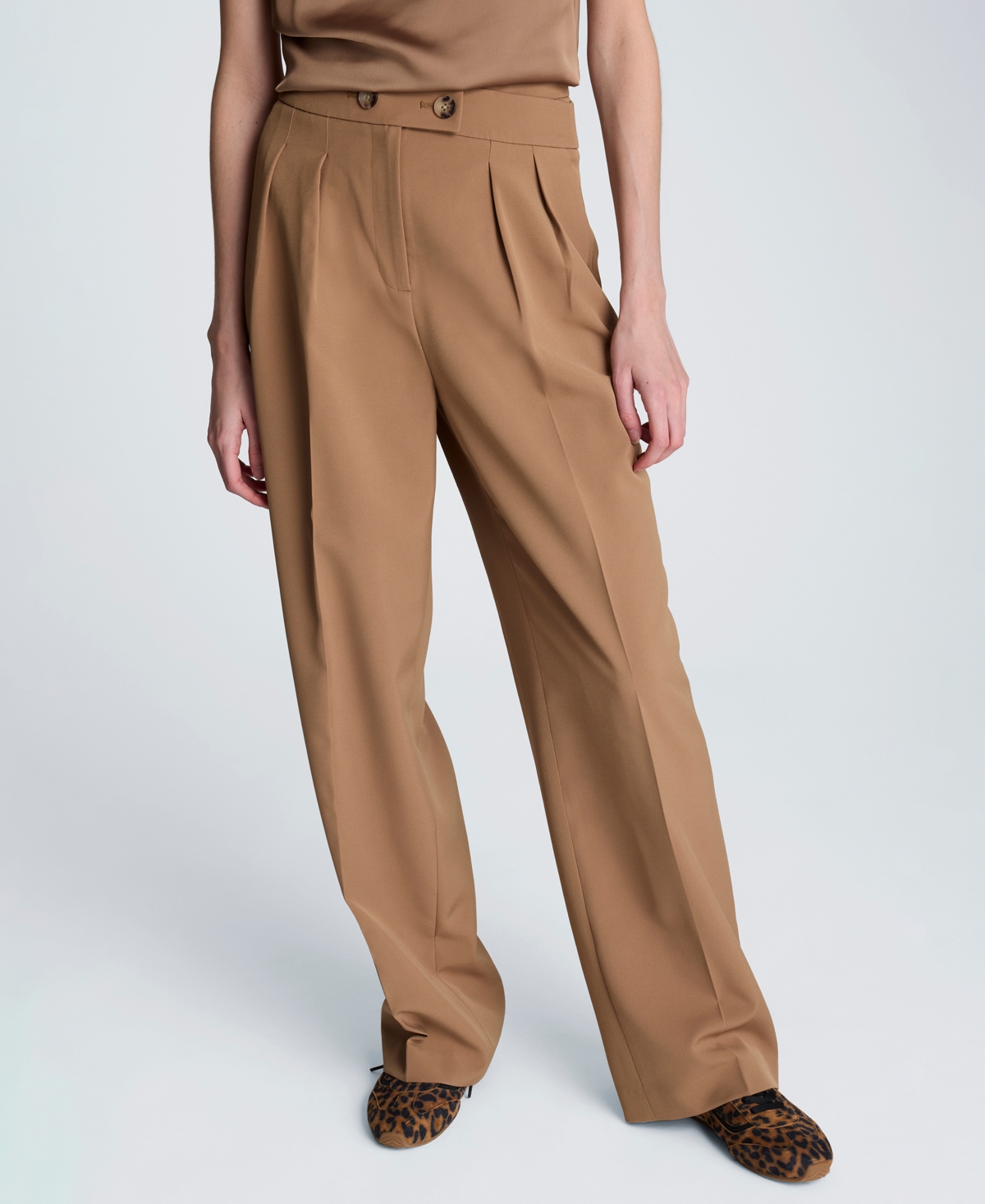 Kenneth Cole Women's Criss Cross Waist Pants