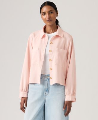 Women's Long-Sleeve Utility Crop Top