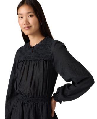 Women's Liora Long-Sleeve Midi Dress