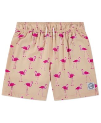 Boys' Printed Swim Trunks