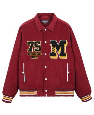 Men's Corduroy Varsity Jacket