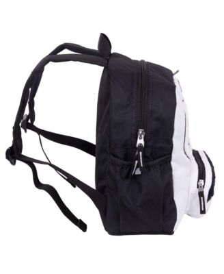 LEGO DUPLO BLOCK BACKPACK, Toddler-Sized School and Travel Bag for Boys and Girls, Panda, Panda - Black/White