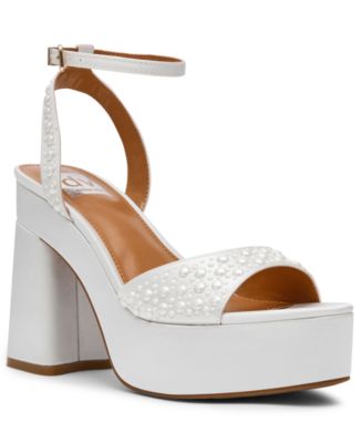 DV Dolce Vita Women's Wizzard Pearl Platform Dress Sandals - Macy's