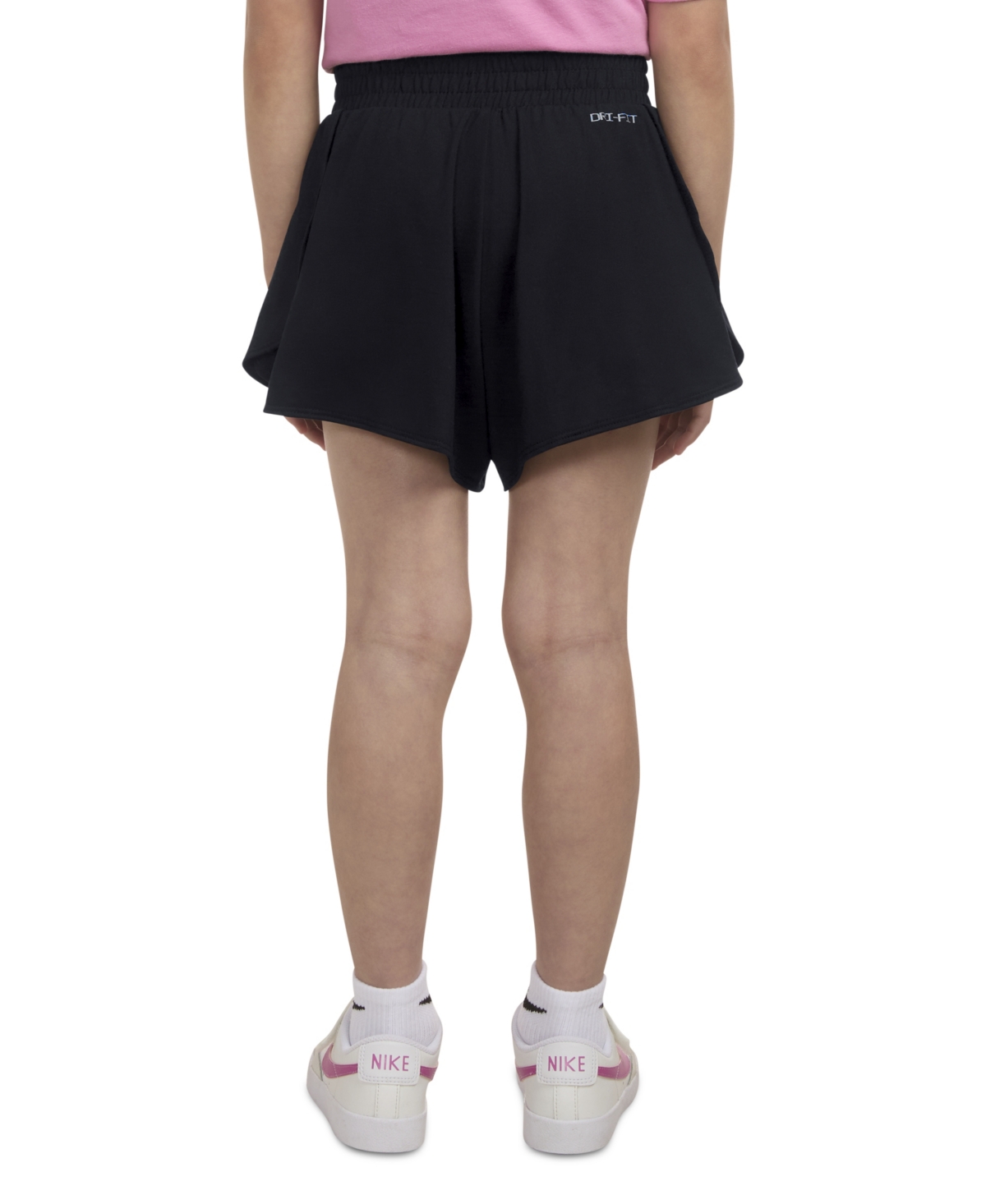 Nike Girls' 4-6X Dri-fit Play All Day Swing Elastic Waistband Shorts