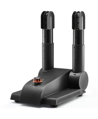 Shoe Dryer, Foldable 2-Tube Boot Dryer w/ Timer, Heated Blower, V0 Flame-Retardant, Portable