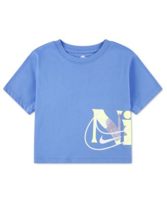 Girls' 4-6X Move with Nature Boxy Crewneck T-Shirt