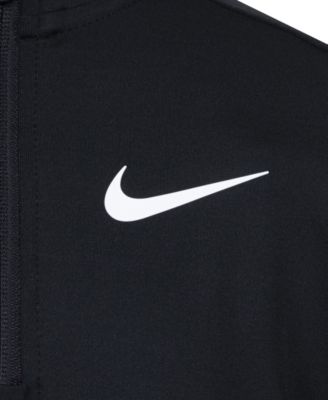 Girls' 4-6X Quarter-Zip Top and Shorts, 2-Piece Set