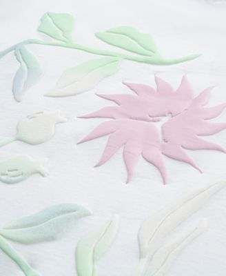 Girls' 7-16 Puff Floral Short-Sleeve T-Shirt