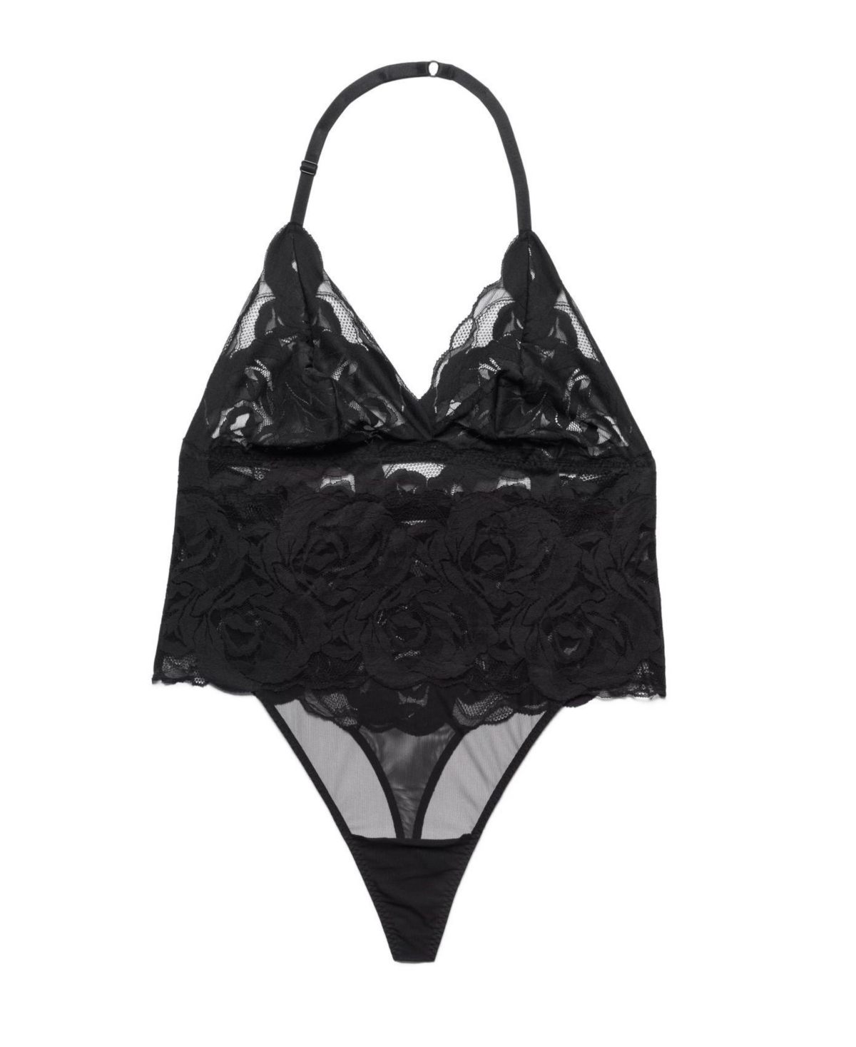 Adore Me Plus Esme Lace Bodysuit Lingerie