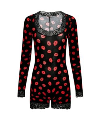 Women's Abbi Long Sleeve Romper