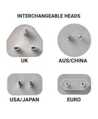Worldwide USB-A and USB-C Travel Wall Charger