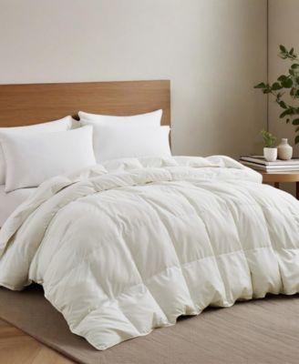 Goose Down Feather Fiber Comforter, California King