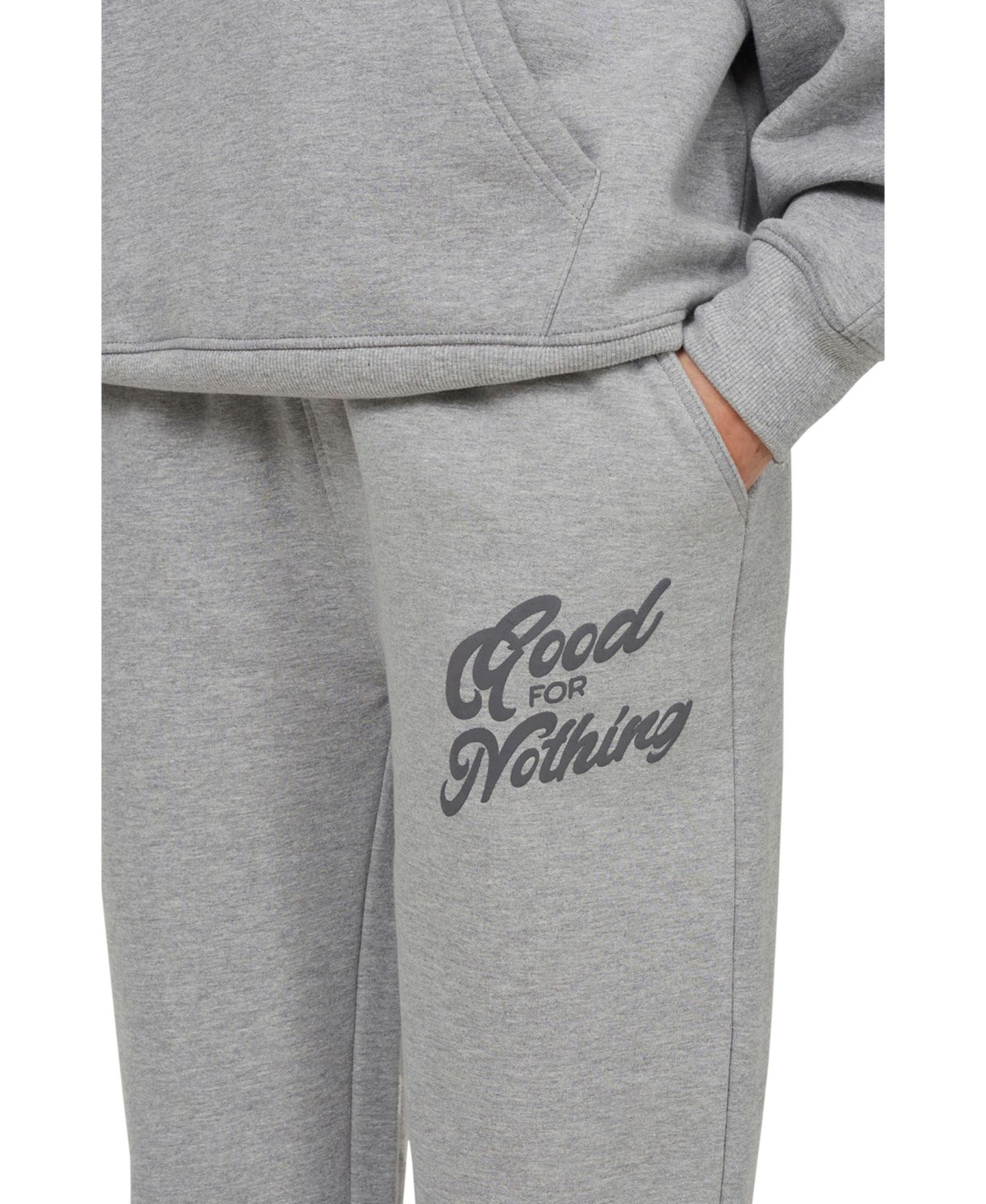 Женские брюки Good For Nothing Funk Relaxed Flared Jogger, цвет: Серый — фото 3