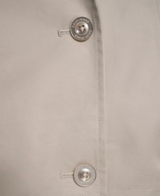 Petite Long-Sleeve Single-Breasted Jacket
