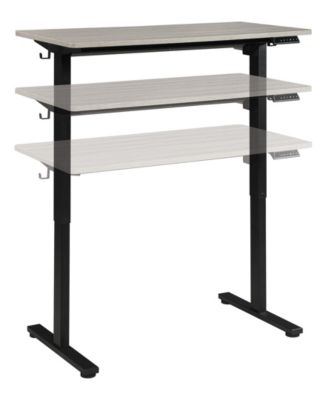 48" Wood Primo Sit to Stand Electric Height Adjustable Desk