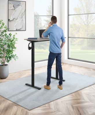 48" Wood Primo Sit to Stand Electric Height Adjustable Desk
