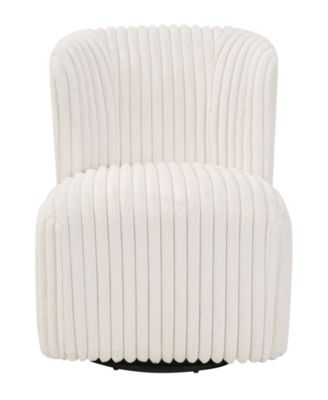 30.75" Fabric Lucia Swivel Accent Chair