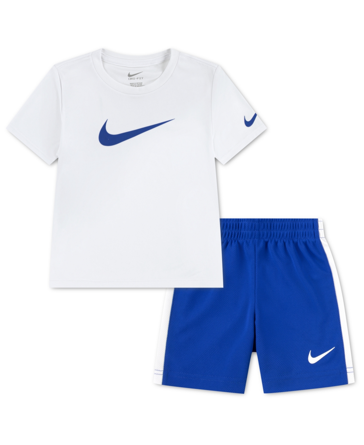 Nike Toddler Boys Dri-fit Swoosh T-Shirt & Shorts Set