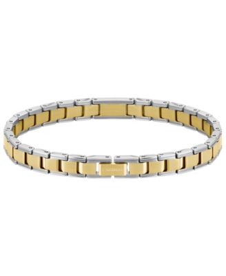 Men's Metropole Edge Two-Tone Stainless Steel Bracelet
