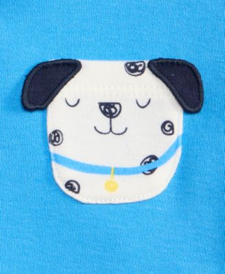 Boys' Toddler 2T-4T Puppy Pocket T-Shirt