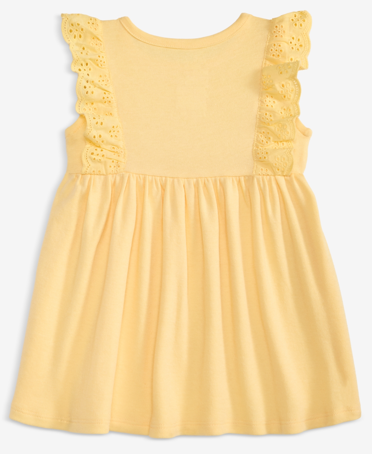 First Impressions Baby Girls' 0M-24M Mix and Match Eyelet-Ruffle Dress, Macy's Exclusive