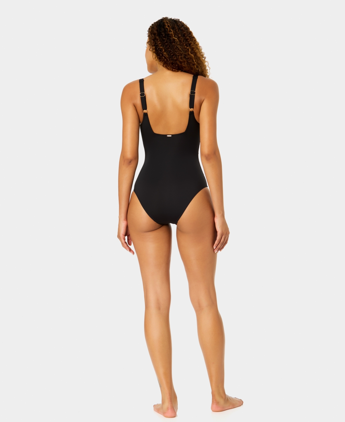 Anne Cole Women's Square-Neck One-Piece Swimsuit