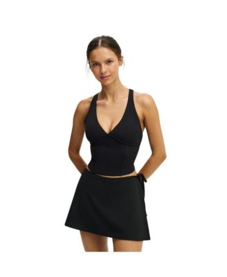 Women's Active Wrap Skirt With Tie