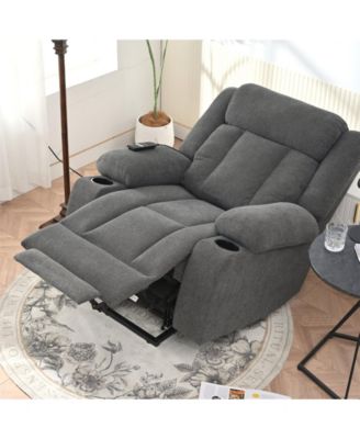 Power Lift Recliner Chair for Elderly, Electric Lift Chair with Extended Footrest & Remote, 330lb Capacity Snowflake Velvet Recliner