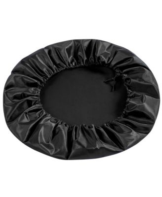 Reclining Swivel Floor Gaming Chair Black/ Red