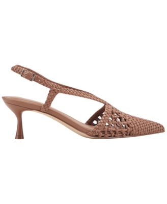 Women's Reagan Woven Slingback Pumps