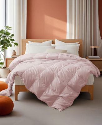 Ultra Soft Goose Down Fiber Comforter, Full/Queen