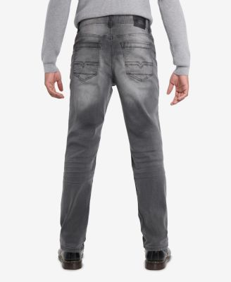 Men's Pieced Pockets Slim Fit Jeans