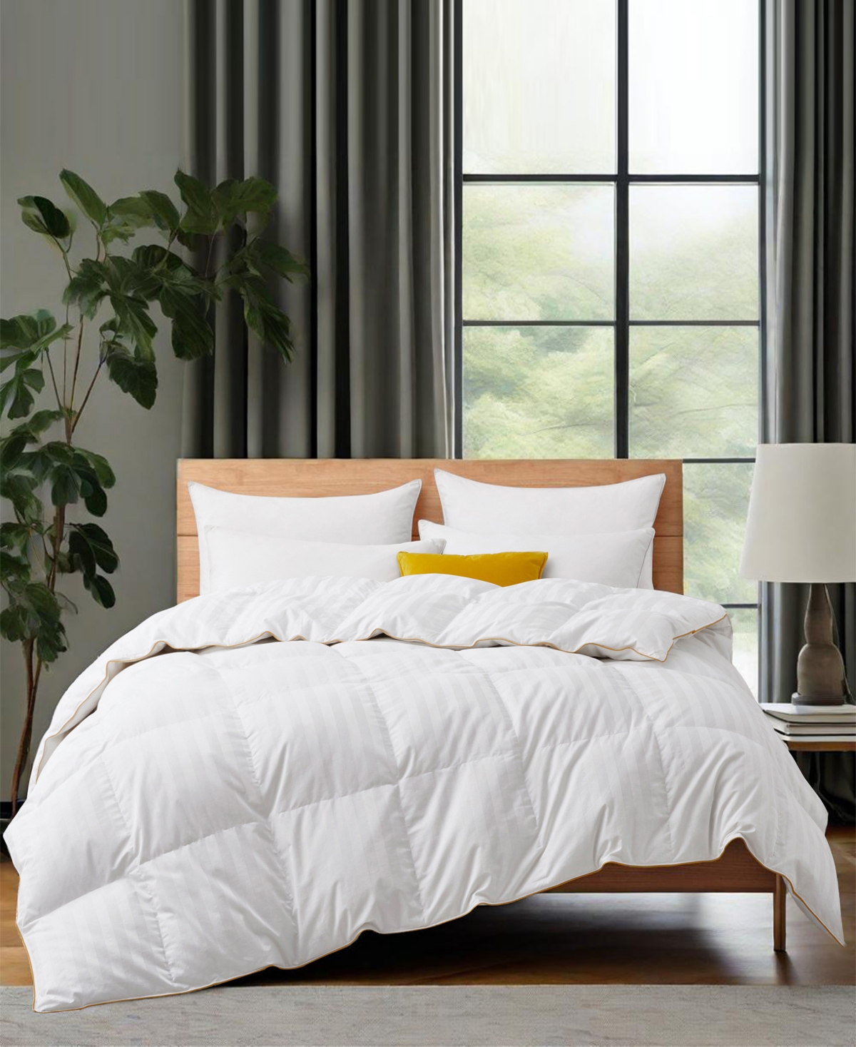 Unikome All Season Goose Feather Down Comforter