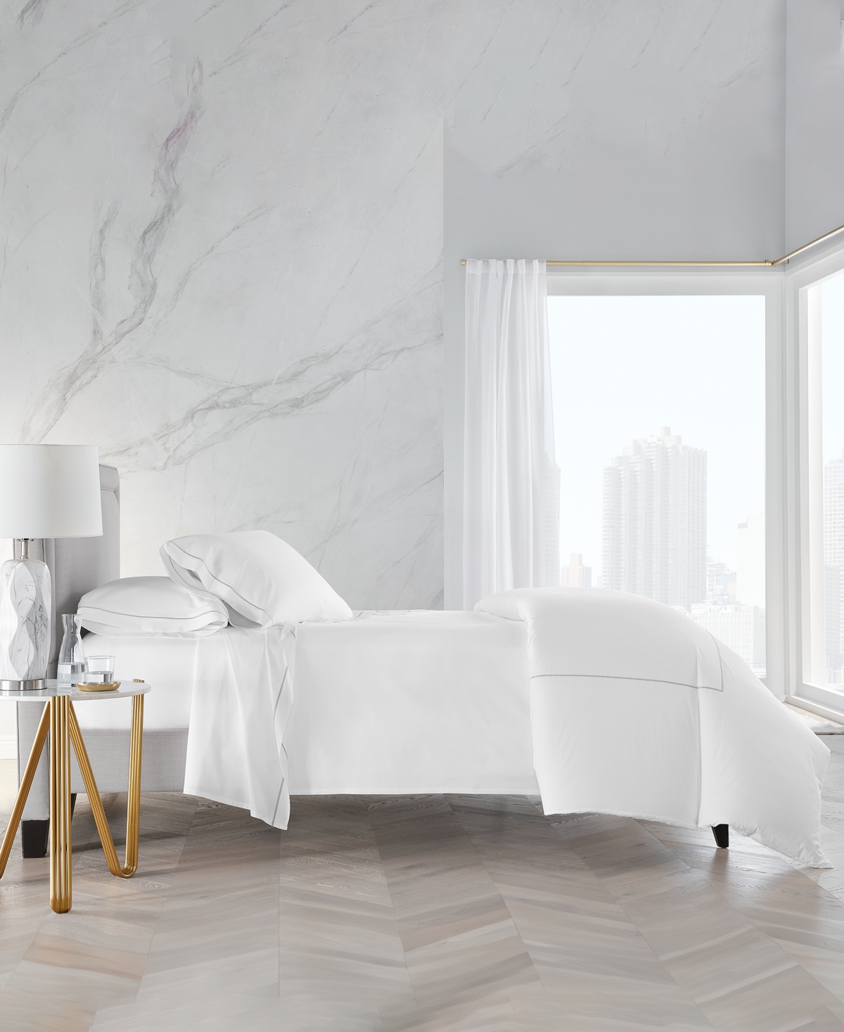 Hotel Collection Italian Percale 3-Pc. Duvet Cover Set, Full/Queen, Exclusively at Macy's